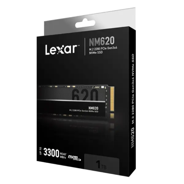 Lexar SSDLE1TNM610 | SSD M.2 NVMe Gen3 1ТБ Высокая Скорость