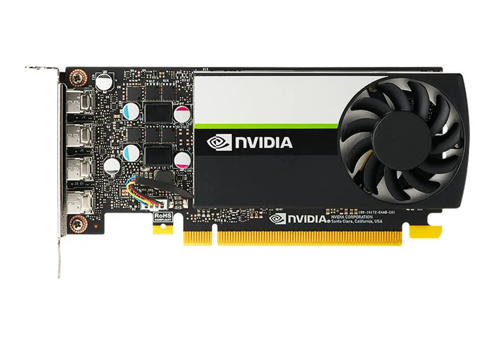 PNY Quadro T1000 | Видеокарта 8GB GDDR6 4x MiniDP