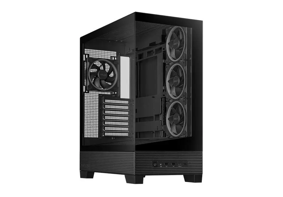 ASUS CASEASA31PL | Корпус Micro-ATX стекло черный