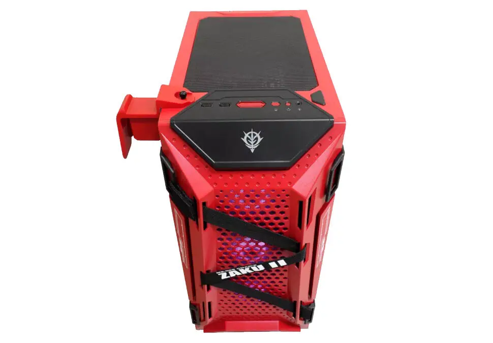 ASUS CASEASGT301RD | Kompýuter Korpusy ATX 2xUSB 3.1 Gyzyl