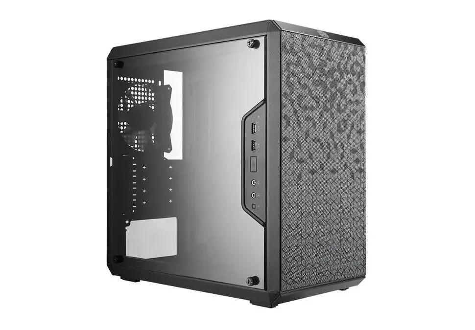 Cooler Master CASECMQ300L | Корпус для ПК Micro-ATX Стекло Черный