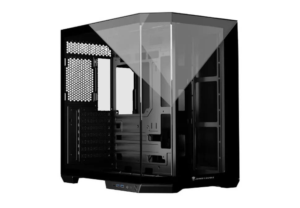 Jungle CASEJLAS1 | Kompýuter korpusy ATX aýna gara 1xUSB3.0 2xUSB2.0 BPsiz