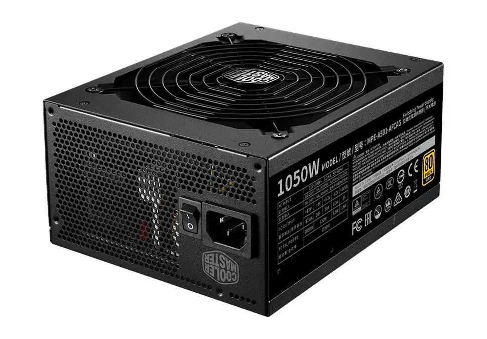 Cooler Master PSUCM1050W | Блок питания для ПК 1050Вт 80 PLUS Gold ATX
