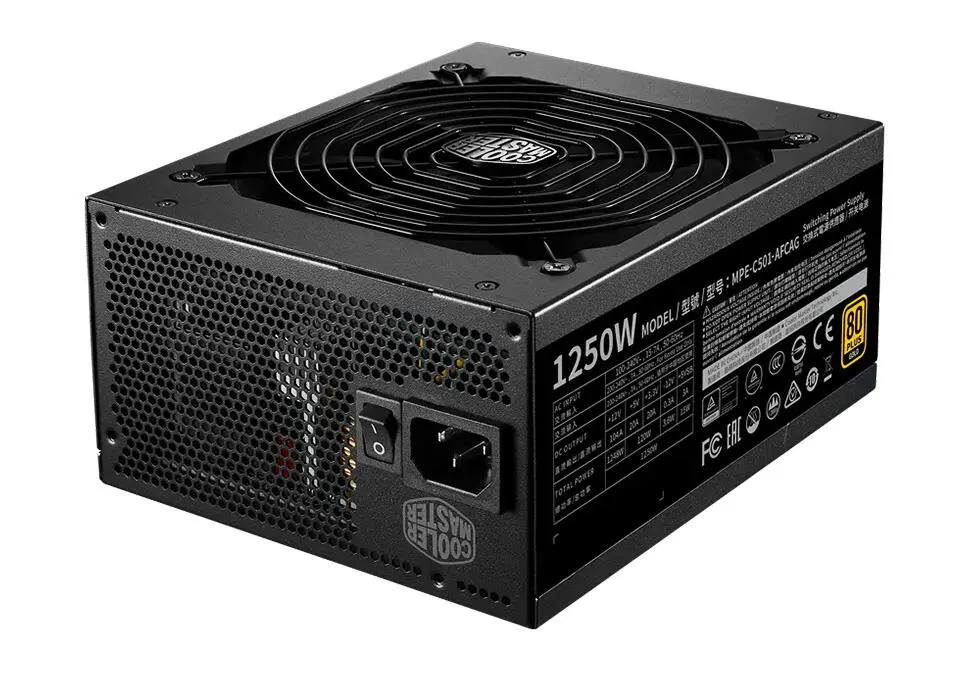 Cooler Master PSUCM1250W | Блок питания 1250Вт 80 PLUS Gold Modular ATX