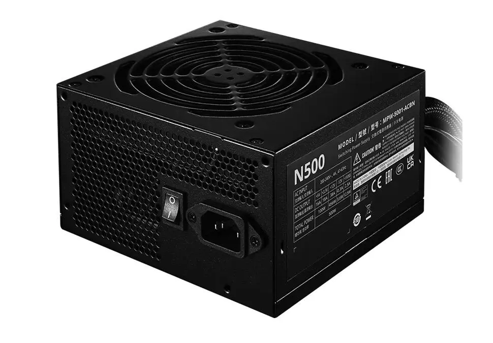 Cooler Master PSUCMN500W | ATX elektrik üpjünçiligi 500W 80 PLUS