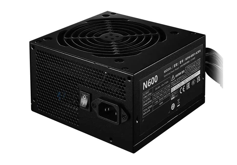 Cooler Master PSUCMN600W | Блок питания ATX 600Вт 80 Plus