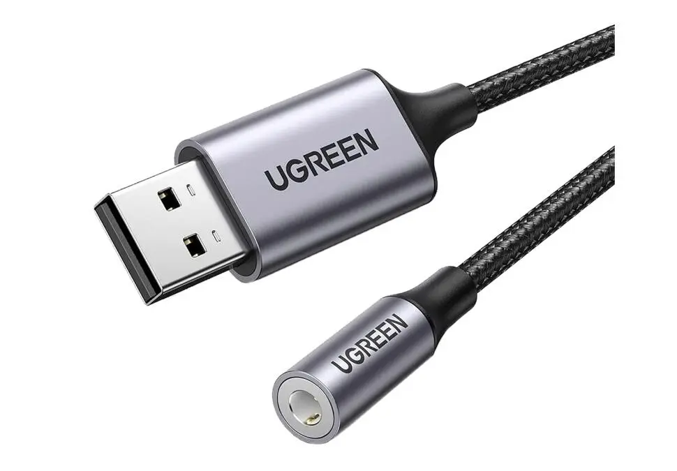 UGREEN CM477 | USB Sound Card Plug-and-Play