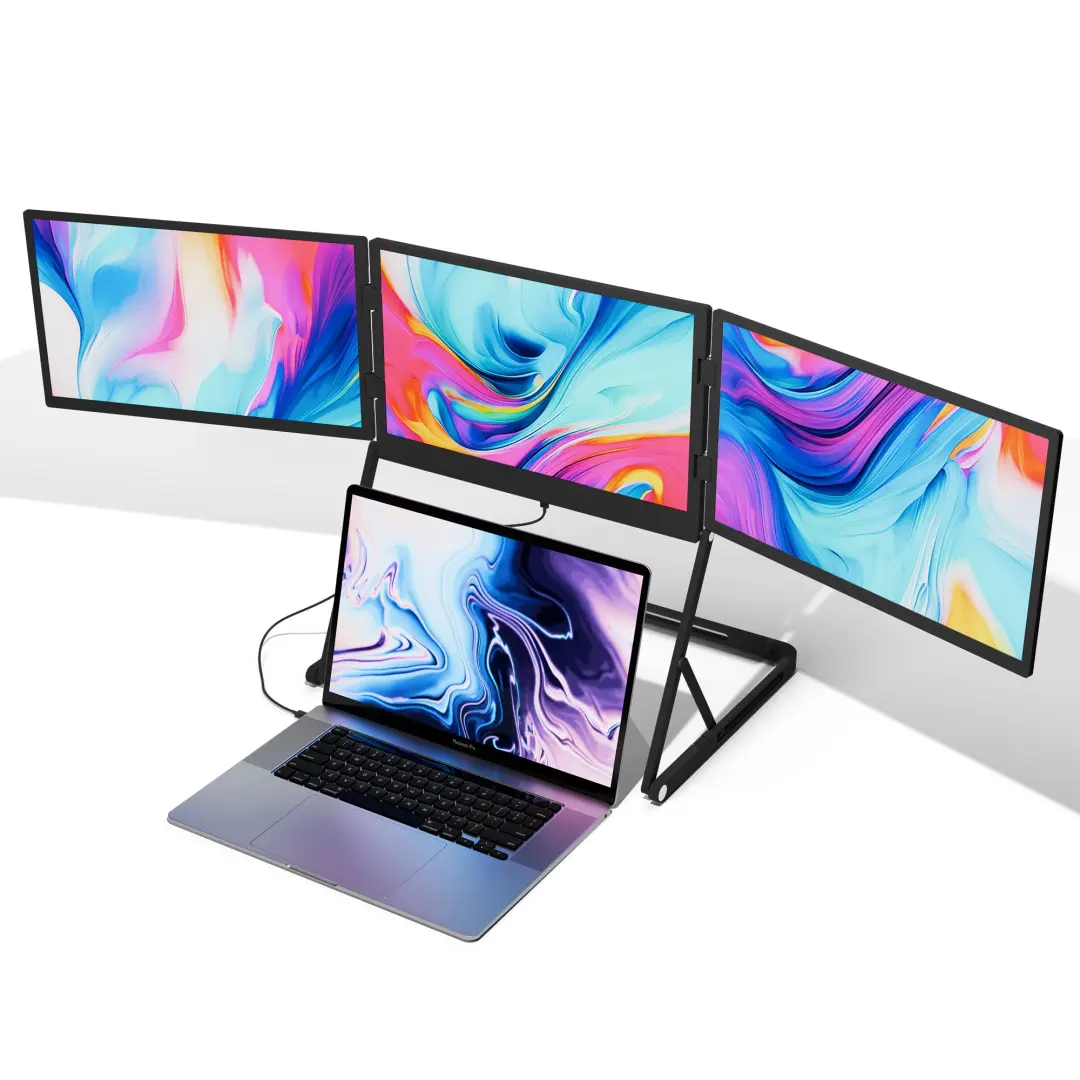 Aero LAPLCDAEPRM | Portable Triple Monitor 15.6" FHD 60Hz