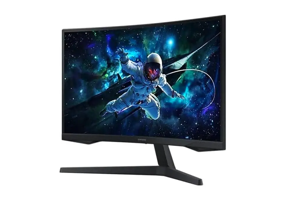 Samsung LCD27G55C | Oýun Monitory 27" Egrilen 165Hz QHD