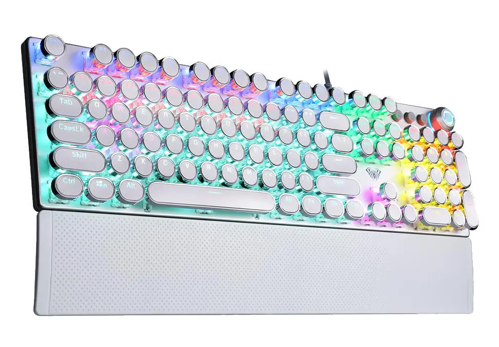 AULA F2088 | Gaming Keyboard Wired Backlight ENG/RUS White