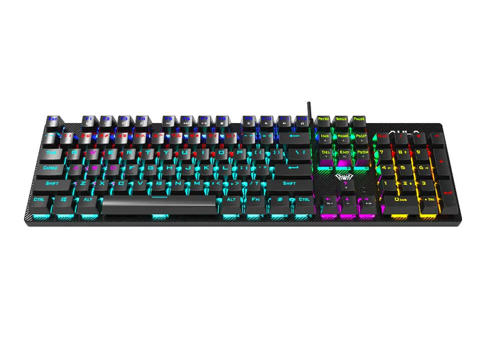 AULA S2022 | Simli Oýun Klawiaturasy RGB ENG/RUS