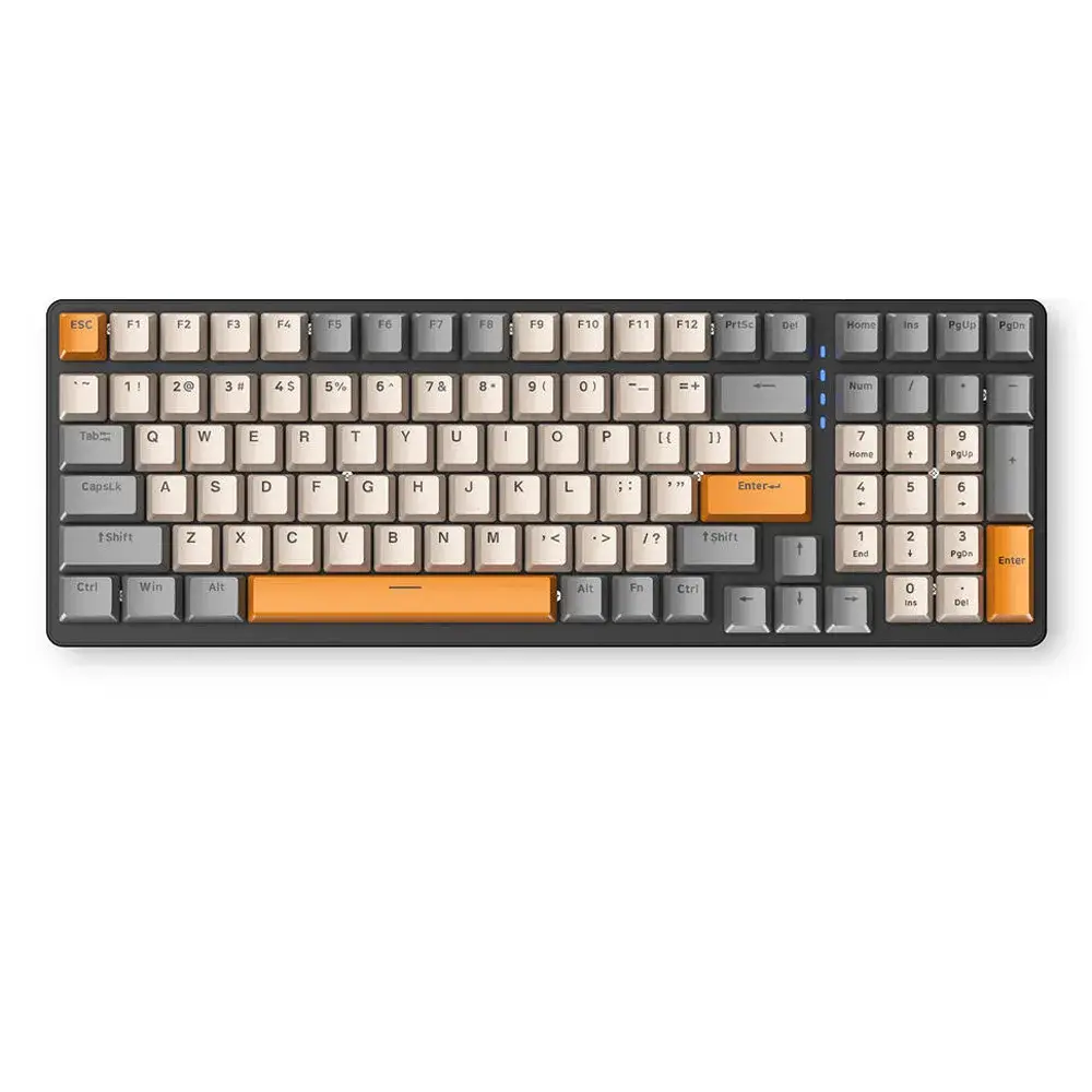 FREEWOLF KBFWK3GRBL | Oýun Klawiaturasy Rus/Iňlis Red Axis