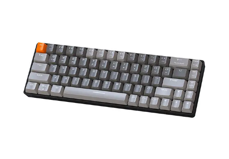 FREEWOLF KBFWK68 | Oýun Klawiaturasy Red Axis Iki Dil Çal