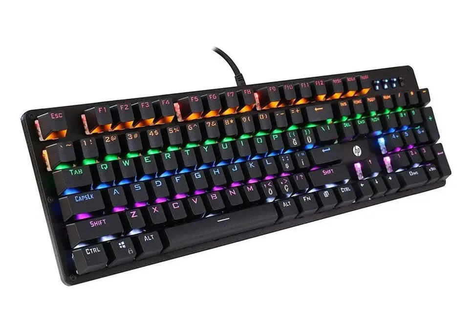HP GK100F | Gaming Keyboard Wired RGB ENG/RUS/TM