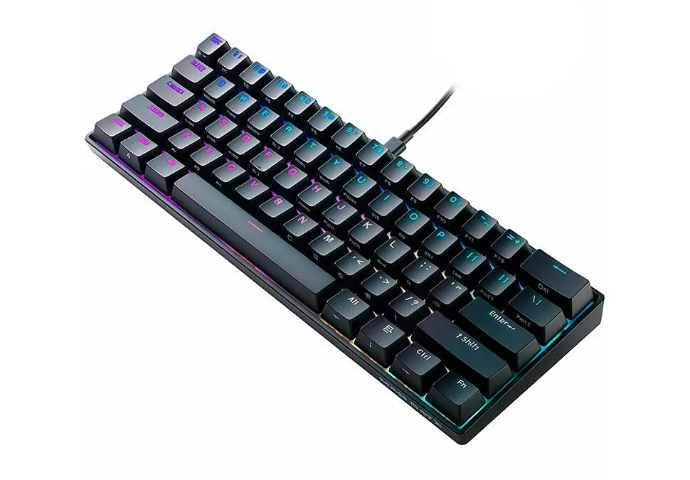 Mad Catz STRIKE 6 | Mechanical Gaming Keyboard RGB Compact Wired