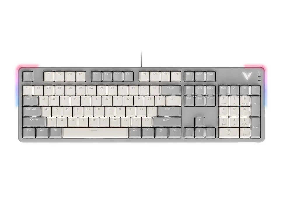 RAPOO V500PRO | Kabel arkaly oýun klawiaturasy RGB ENG-RUS