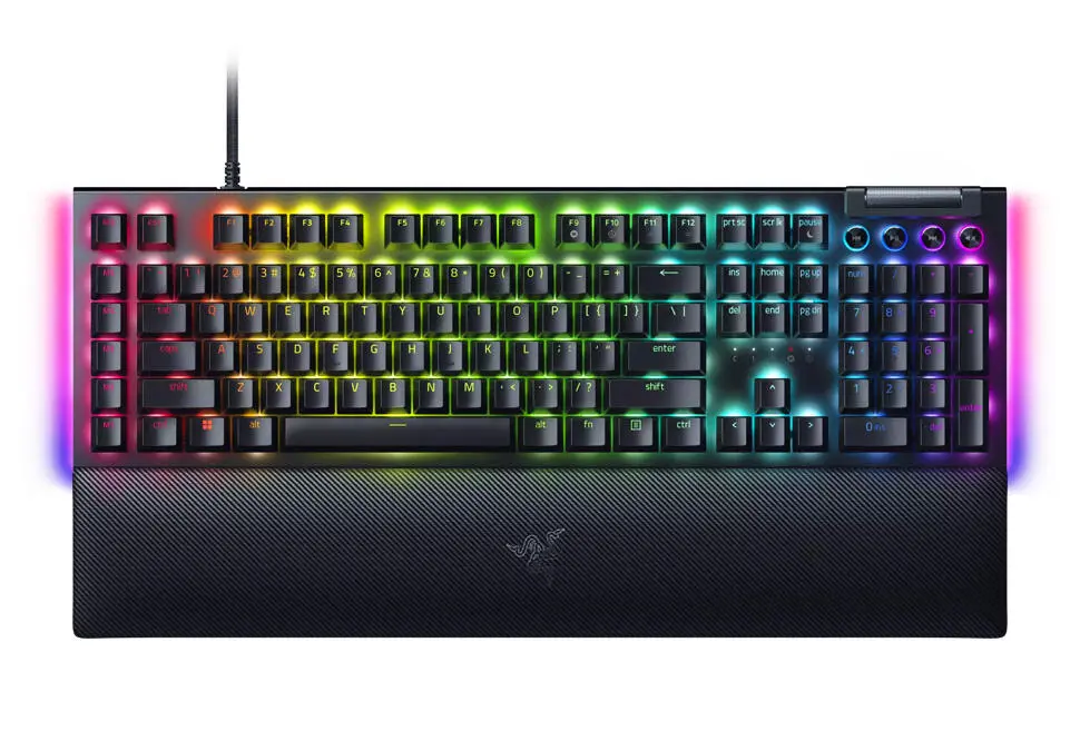 Razer BlackWidow V4X | Oýun Klawiaturasy Yellow Switch ENG/RUS USB