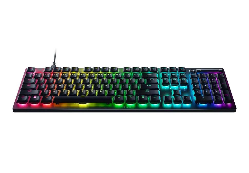 Razer DeathStalker V2 | Oýun Klawiaturasy Gyzyl Switç RGB ENG/RUS USB