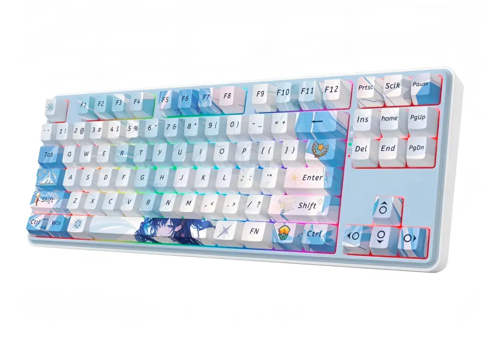 RED DRAGON K707AK-RGB-PRO | Oýun Klawiaturasy Simli/Simsiz RGB