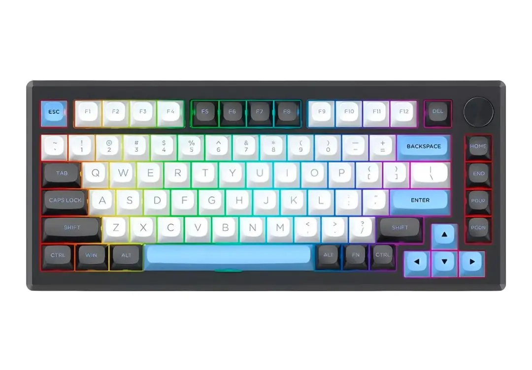 Redragon KEYRDK732WLB | Oýun Klawiaturasy RGB Simli Simsiz Bluetooth