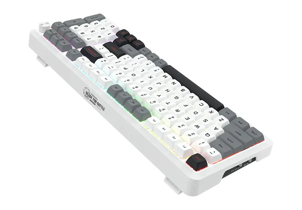 Redragon K688WGL-RGB-PRO | Klawiatura kabel/simsiz/Bluetooth RGB ak