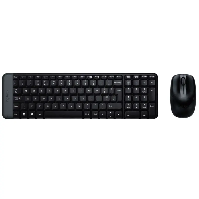 Logitech MK220 KBMLOMK220B | Simsiz klawiatura we syçan ENG-RUS