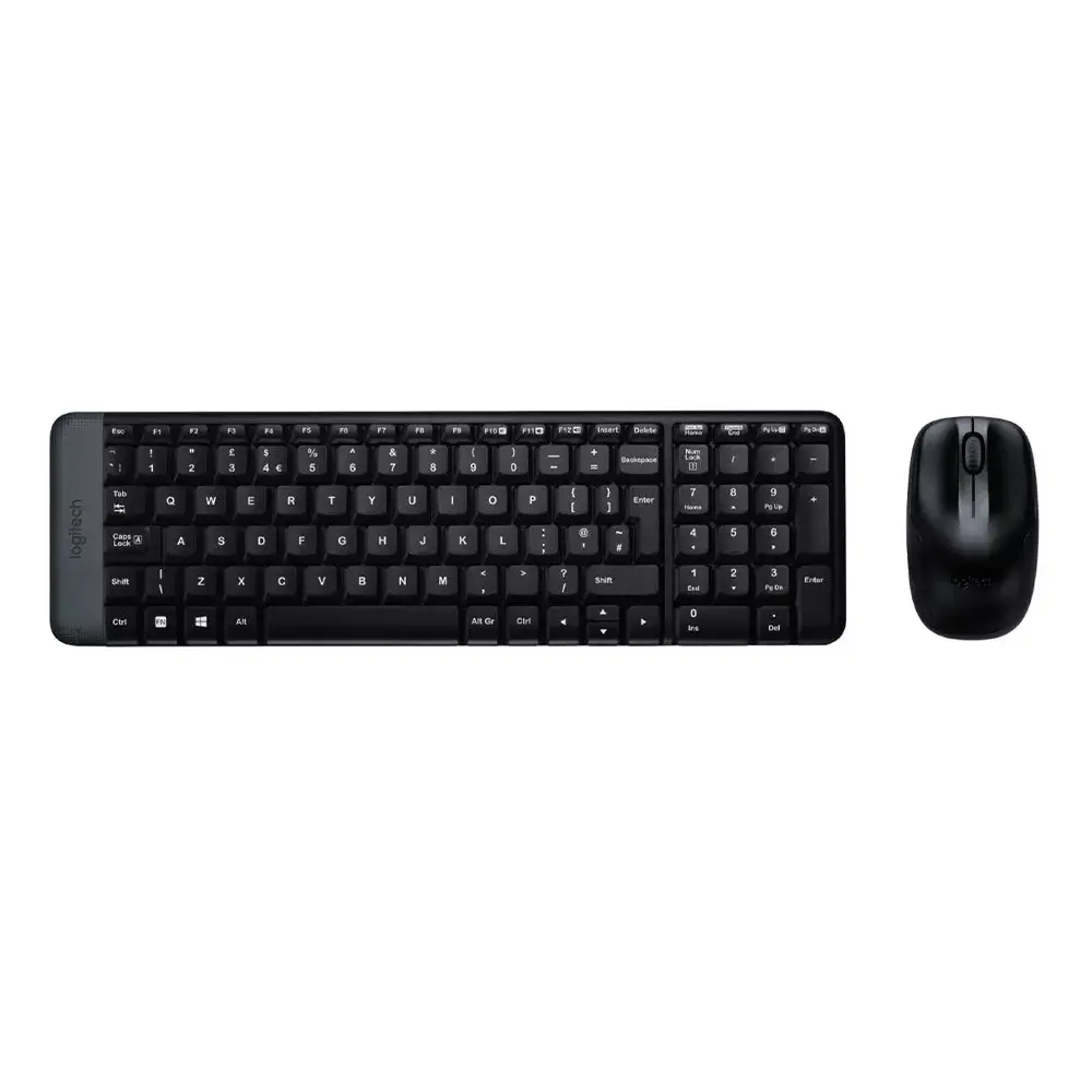 Logitech MK220 KBMLOMK220B | Simsiz klawiatura we syçan ENG-RUS