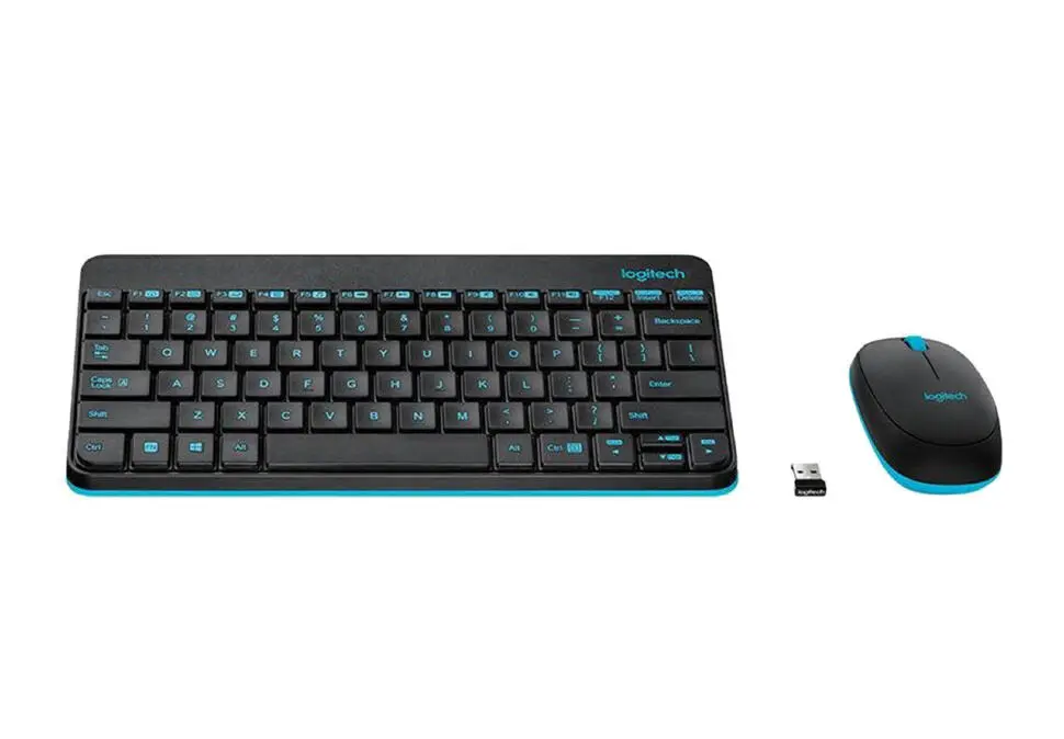 Logitech KBMLOMK245BKBL | Simsiz Klawiatura-Syçanjyk Toplumy ENG-RUS