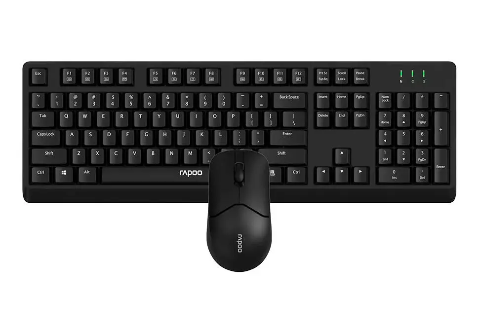 RAPOO KBRX1500BLK | Simsiz Klawiatura we Syçan Toplumy ENG-RUS