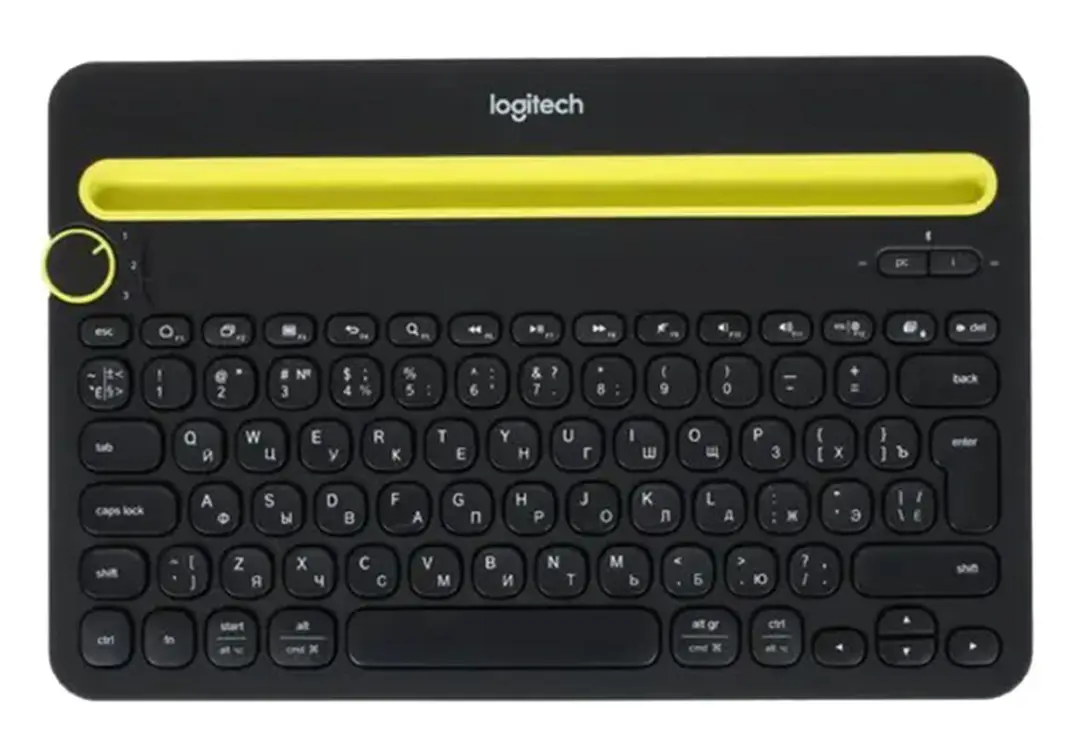 Logitech KBLK480 | Беспроводная клавиатура ENG-RUS Bluetooth