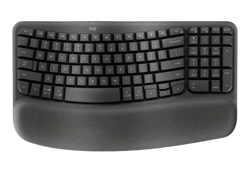 Logitech KBLWAKBLK | Simsiz Ergonomik Klawiatura ENG-RUS