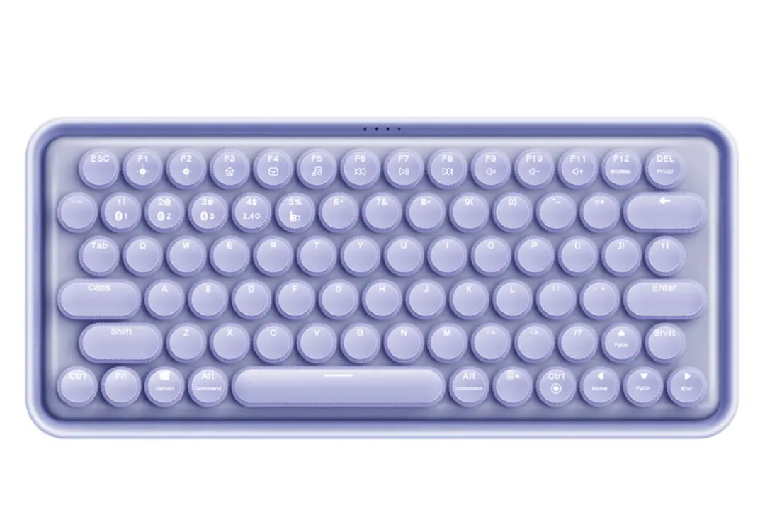 RAPOO KBRPRE5PUR | Беспроводная клавиатура ENG-RUS Мультимодульная Фиолетовая