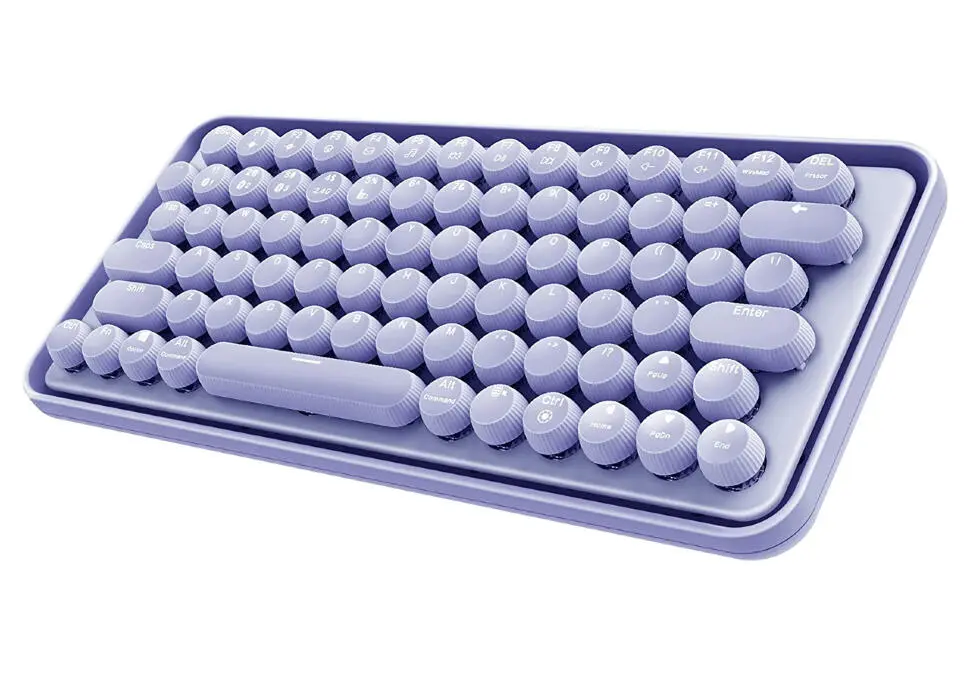 RAPOO KBRPRE5PUR | Беспроводная клавиатура ENG-RUS Мультимодульная Фиолетовая