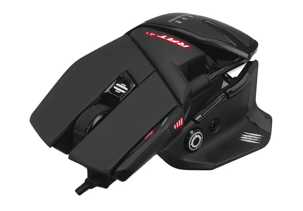 MAD CATZ MOUMCATZRAT4 | Gaming Mouse Wired Ergonomic Black
