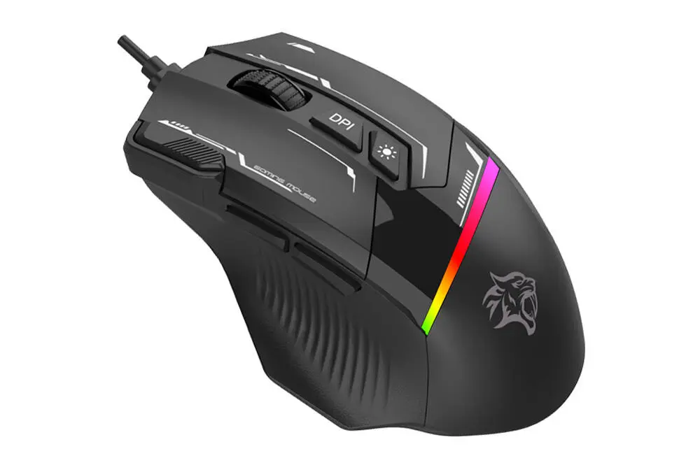Porodo MOUPORPDX321 | Simli Oýun Syçanjygy Ergonomiki RGB