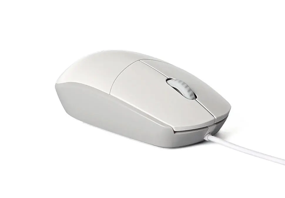 RAPOO MOURN100WH | Optical Wired Mouse 1600 DPI White