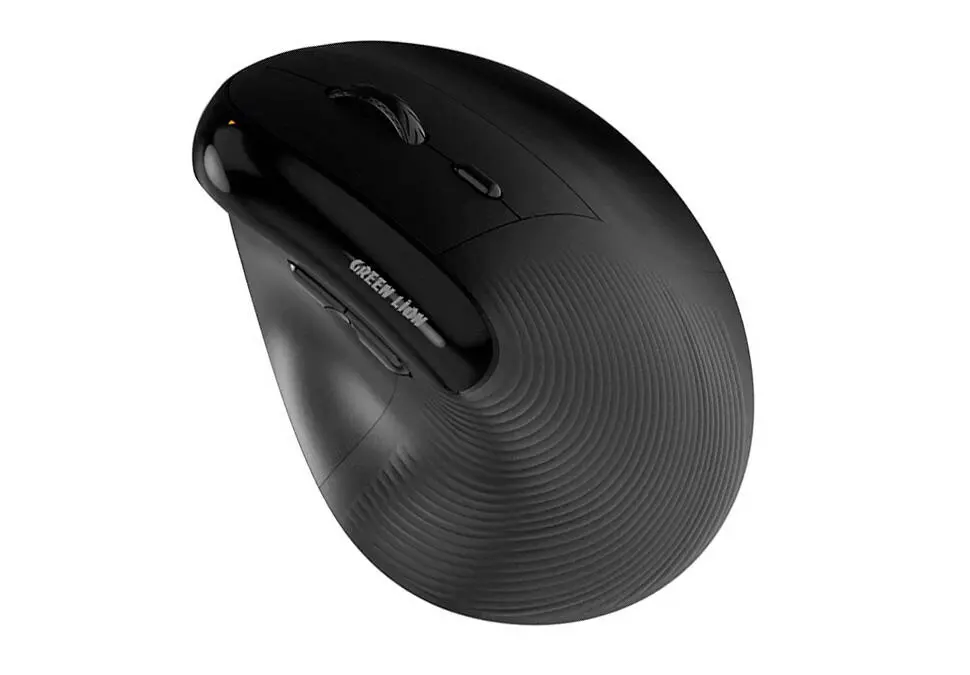 Green Lion MOUGRLI990478123311 | Vertical Wireless Mouse Ergonomic Design