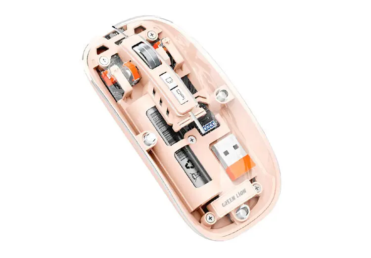 Green Lion MOUGLTR2PINK | Simsiz Syçanjyk Göni Görnüşli Gülgüne