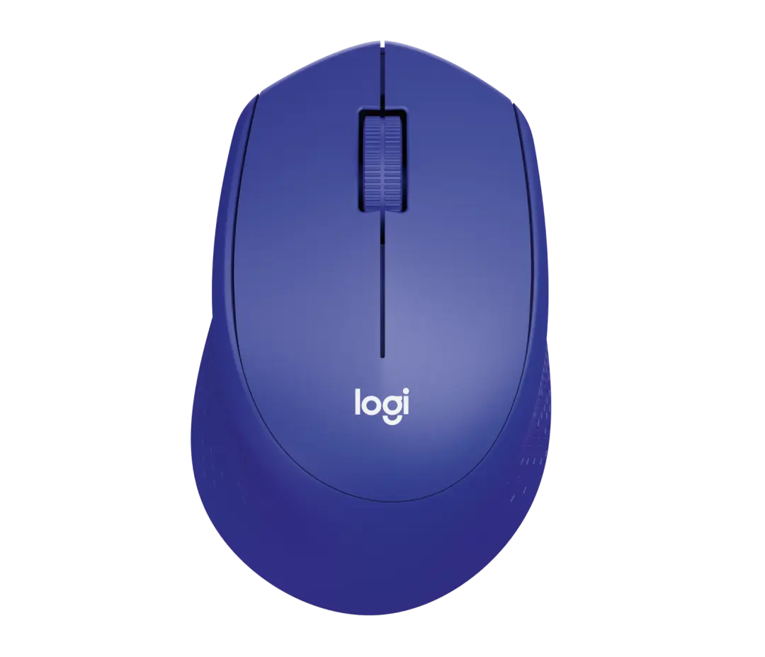 Logitech MOULM221BLU | Wireless Mouse Silent Blue