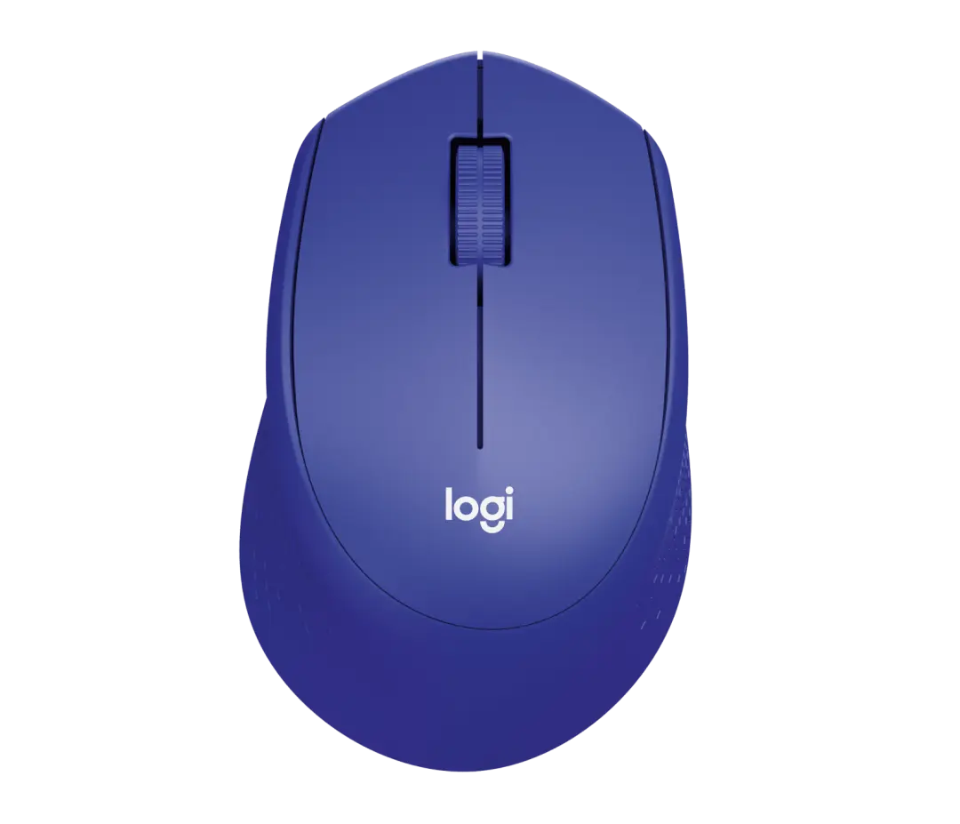 Logitech MOULM221BLU | Wireless Mouse Silent Blue