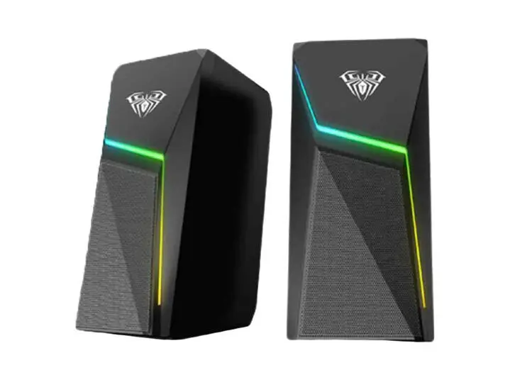 Aula SPA521 | PC üçin Gürleýji 2.0 USB 3W RGB