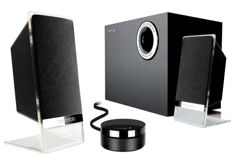 Microlab SPM200PLAT | Kompýuter üçin gürleýji 2.1 Bluetooth 40 W