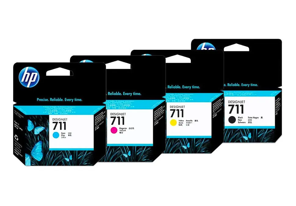 HP CART711C | Plotter Kartriji Gök DesignJet T120 T520 üçin