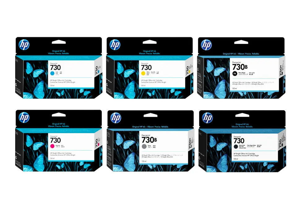 HP CART730MAG | Plotter Kartuşy Magenta 130ml Orijinal