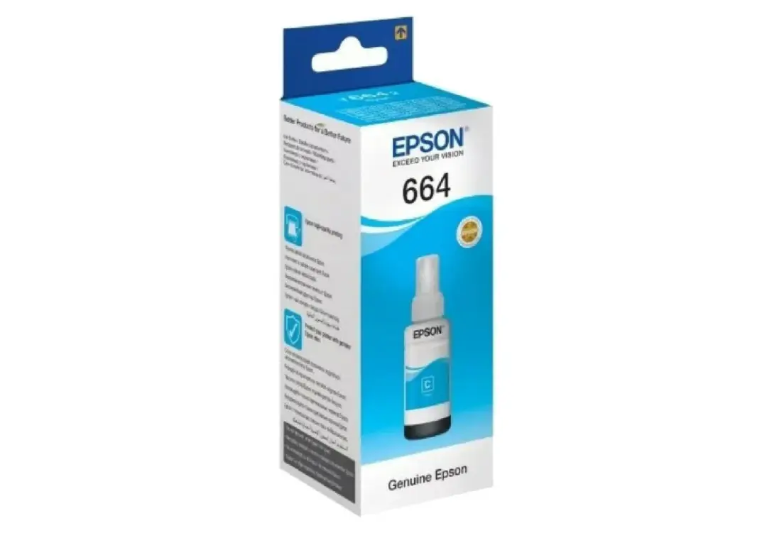 Epson C13T66424A | Картридж для принтера Голубой 70 мл