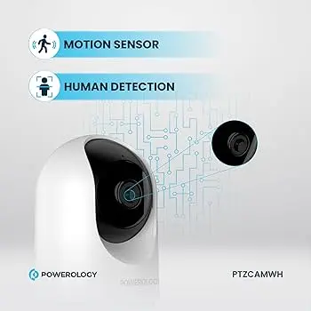 Powerology CAMPOWERPTZCAMWH | PTZ Kamera 3MP HD