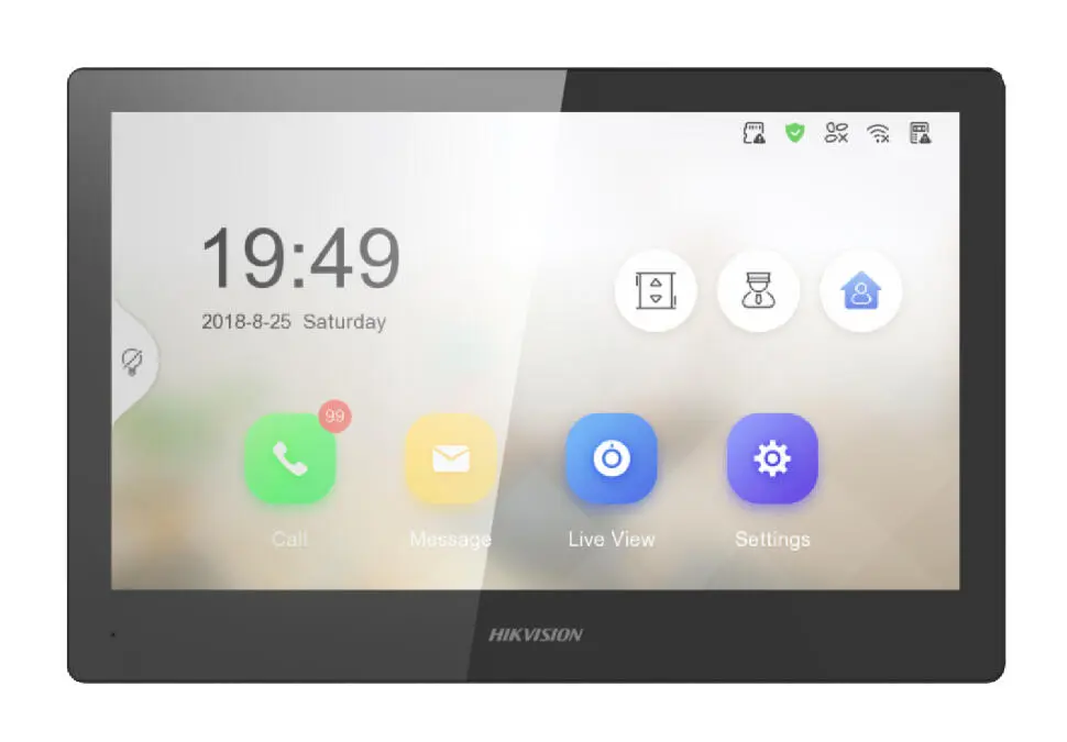 HIKVISION DS-KH8520-WTE1 | IP wideo domofon 7 dýuým sensor ekran