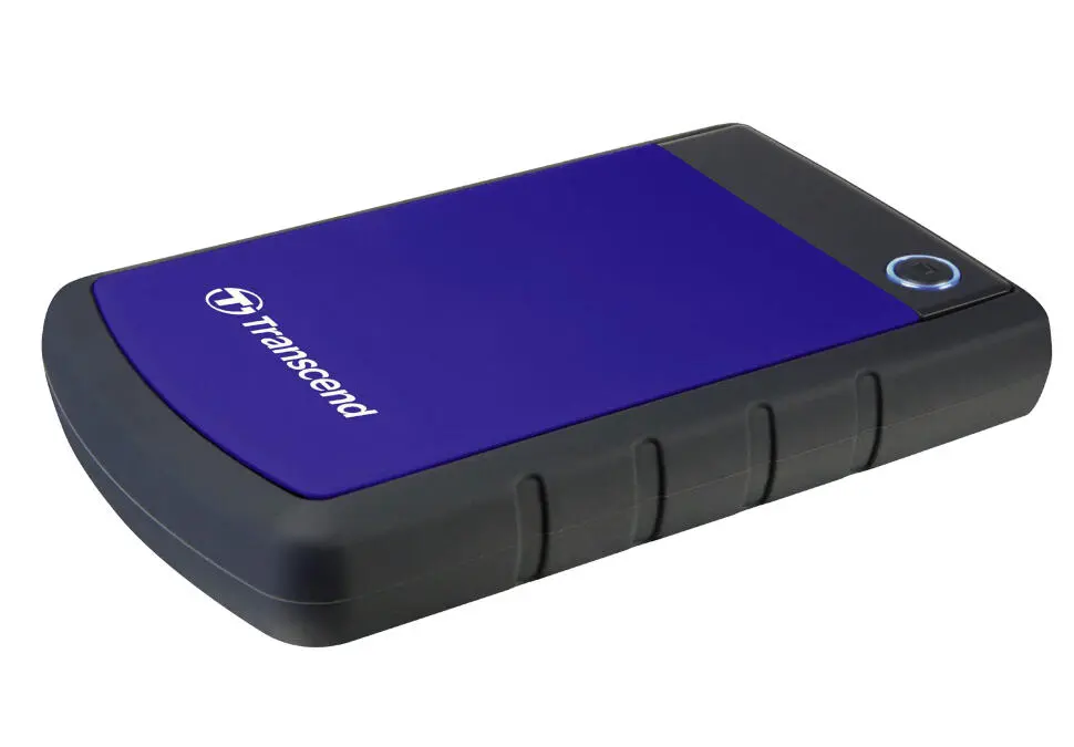 Transcend HDDETR1T25H3B | External HDD 1TB USB 3.0 Shock-Resistant