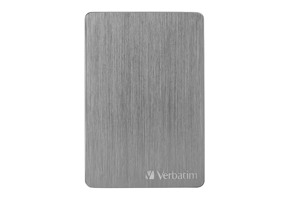 Verbatim HDDEV2TALUGR | External HDD 2TB USB 3.2 Type-C Aluminum