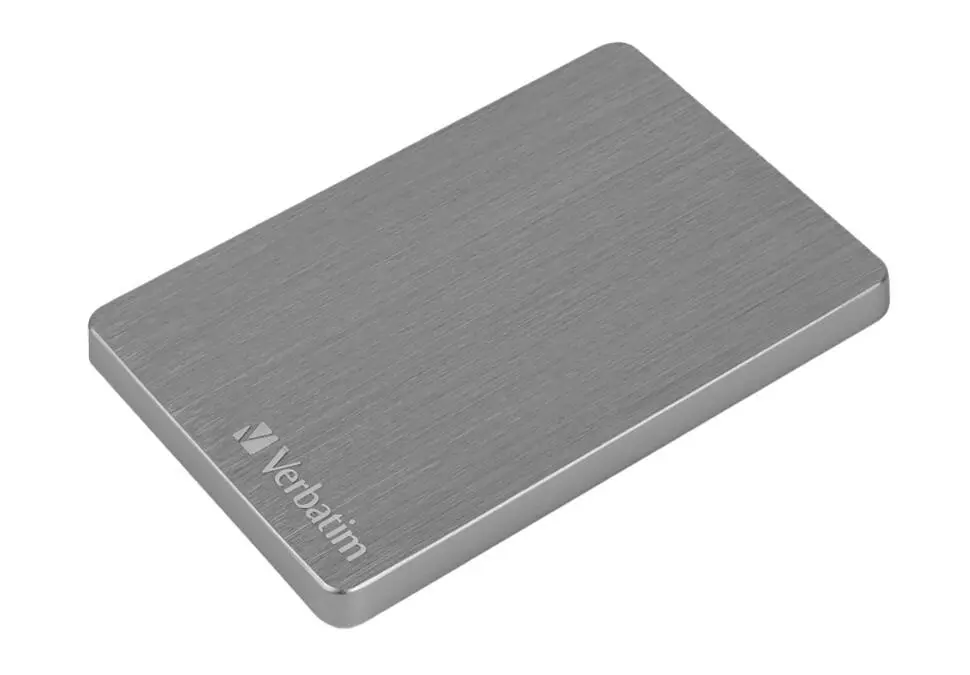 Verbatim HDDEV2TALUGR | External HDD 2TB USB 3.2 Type-C Aluminum